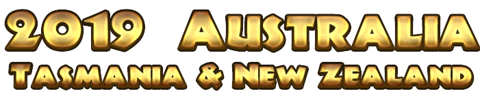 Australia, Tasmania, New Zealand 2019 - November 27th Header